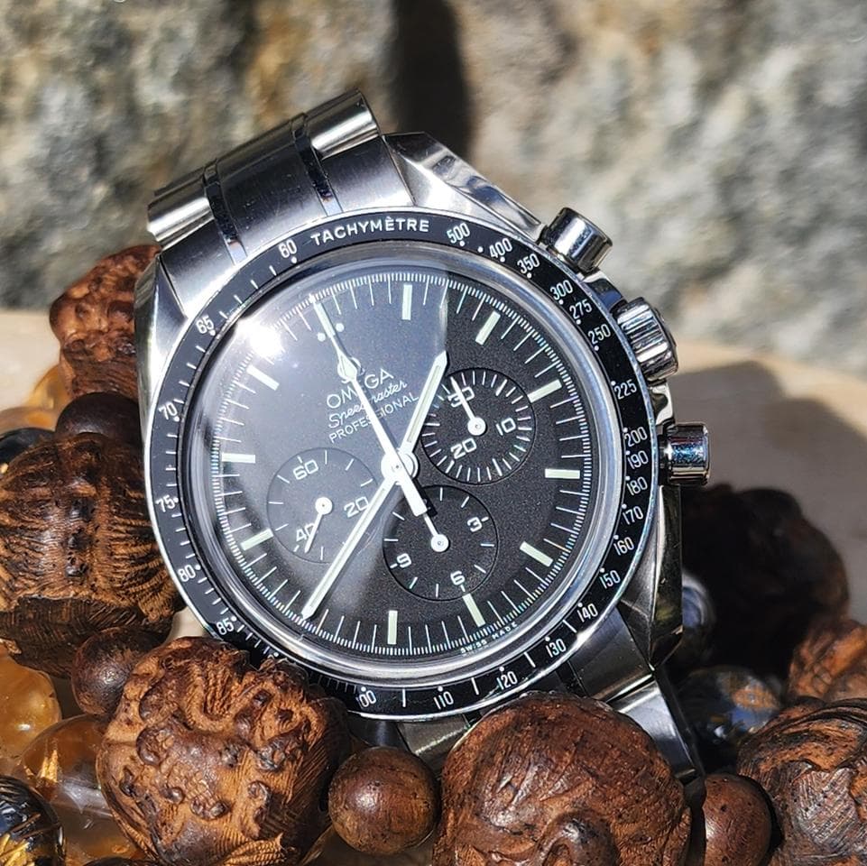 Omega Speedmaster Professional Moonwatch Complete Sapphire Sandwich MSRP $6,350